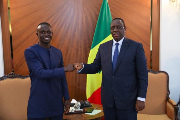 2e à la course pour le ballon d’or : Macky Sall félicite Sadio Mané 2e à la course pour le ballon d’or : Macky Sall félicite Sadio Mané