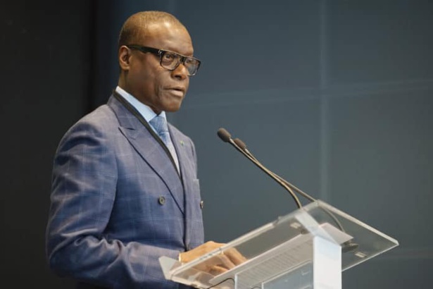 Pierre Goudiaby Atepa, élu président du Club des investisseurs