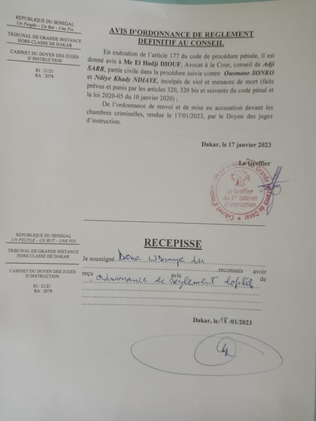 Affaire Sweet beauté : Le procès aura bien lieu Affaire Sweet beauté : Le procès aura bien lieu