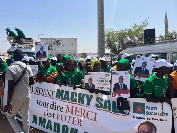 Tournée économique du PR Macky Sall à Kaolack : Serigne Mbaye Thiam gagne le pari de la mobilisation Tournée économique du PR Macky Sall à Kaolack : Serigne Mbaye Thiam gagne le pari de la mobilisation