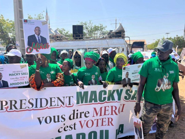 Tournée économique du PR Macky Sall à Kaolack : Serigne Mbaye Thiam gagne le pari de la mobilisation Tournée économique du PR Macky Sall à Kaolack : Serigne Mbaye Thiam gagne le pari de la mobilisation