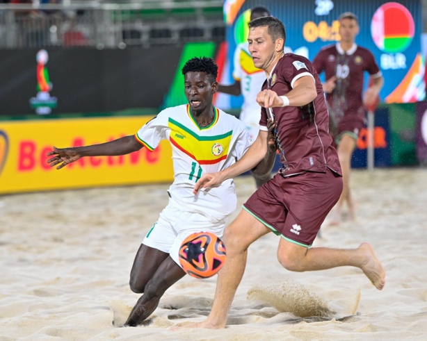 Coupe du monde Beach Soccer : Le Sénégal rate son entrée en matière