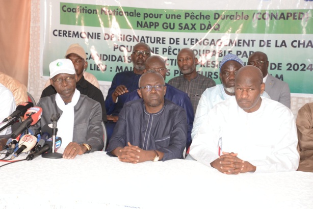 Mahammad Dione : "Je promets de supprimer les accords de pèche" Mahammad Dione : "Je promets de supprimer les accords de pèche"