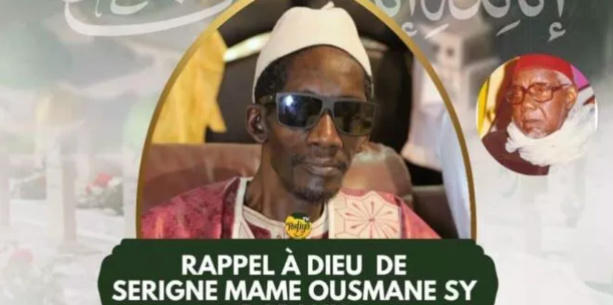 Rappel à Dieu de Mame Ousmane Sy, fils cadet de Serigne Abdou Aziz Dabakh Rappel à Dieu de Mame Ousmane Sy, fils cadet de Serigne Abdou Aziz Dabakh