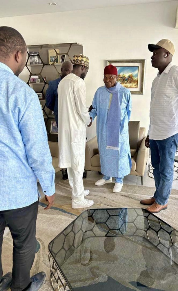 Diomaye Faye : "Le Président Wade m’a gratifié de beaucoup de recommandations et conseils ...' Diomaye Faye : "Le Président Wade m’a gratifié de beaucoup de recommandations et conseils ...'