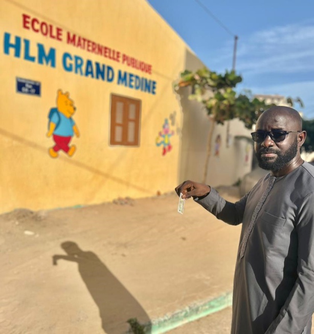 HLM Grand Médine : Thierno Bocoum satisfait de l'affluence des électeurs
