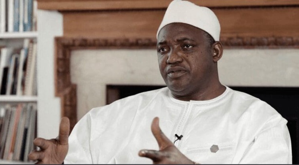 Adama Barrow félicite Diomaye Faye Adama Barrow félicite Diomaye Faye