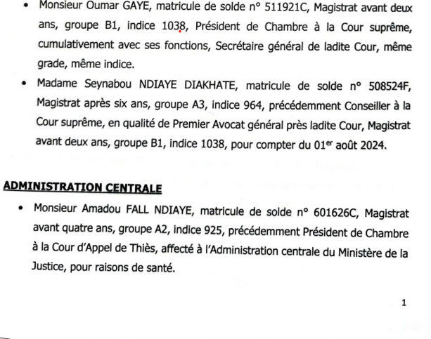 Conseil supérieur de la Magistrature : Macky Sall chamboule la justice avant son départ Conseil supérieur de la Magistrature : Macky Sall chamboule la justice avant son départ