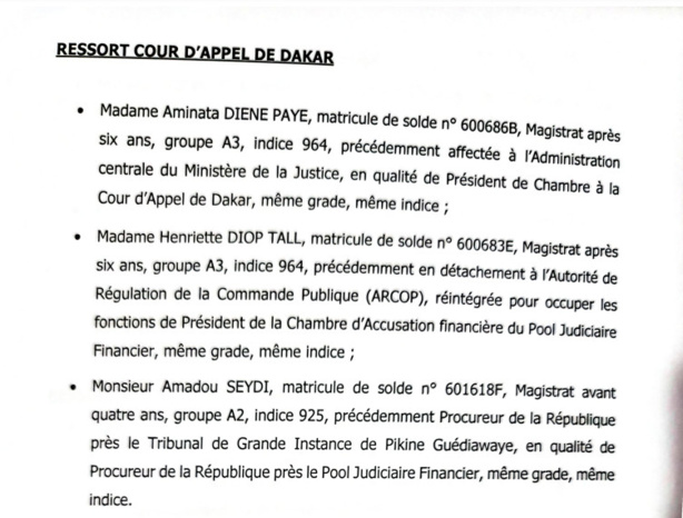 Conseil supérieur de la Magistrature : Macky Sall chamboule la justice avant son départ Conseil supérieur de la Magistrature : Macky Sall chamboule la justice avant son départ