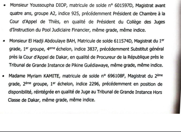 Conseil supérieur de la Magistrature : Macky Sall chamboule la justice avant son départ Conseil supérieur de la Magistrature : Macky Sall chamboule la justice avant son départ