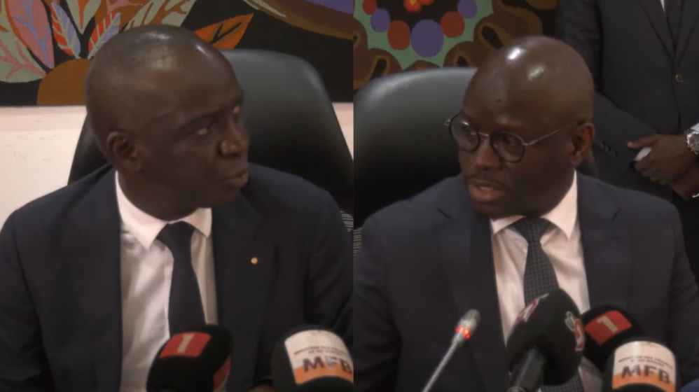 Les Caisses de l’Etat confrontées à une situation « délicate » selon le ministre sortant, Mamadou Moustapha Bâ Les Caisses de l’Etat confrontées à une situation « délicate » selon le ministre sortant, Mamadou Moustapha Bâ