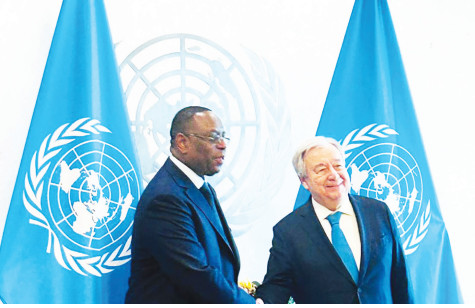 Envoyé spécial du 4P : Macky Sall a rencontré  Antonio Guterres au siége de l'ONU