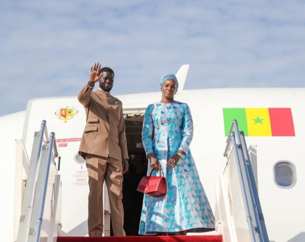 Bassirou Diomaye Faye a quitté Dakar pour se rendre en France Bassirou Diomaye Faye a quitté Dakar pour se rendre en France