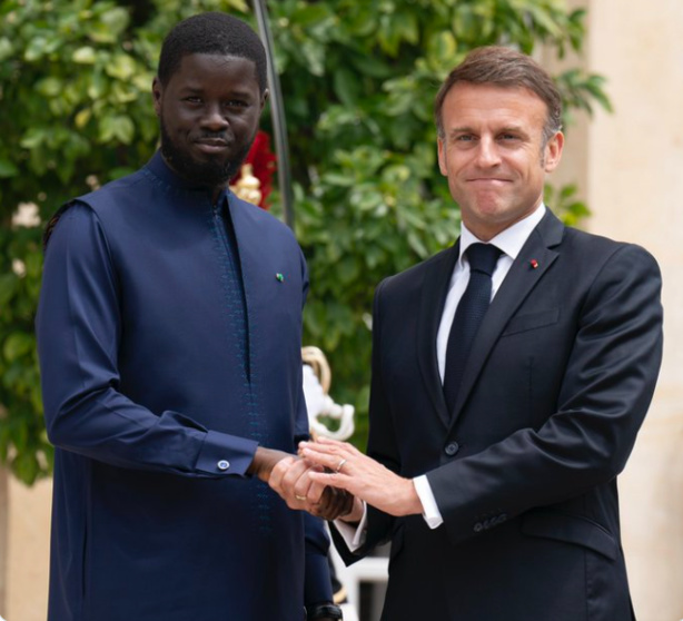 Macron à Diomaye : "nous allons donner une nouvelle impulsion au partenariat entre le Sénégal et la France" Macron à Diomaye : "nous allons donner une nouvelle impulsion au partenariat entre le Sénégal et la France"