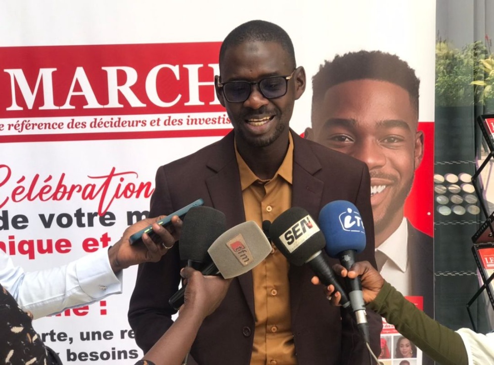 An 1 du journal Le Marché: Le fondateur Dr Abdou Diaw dresse un bilan prometteur