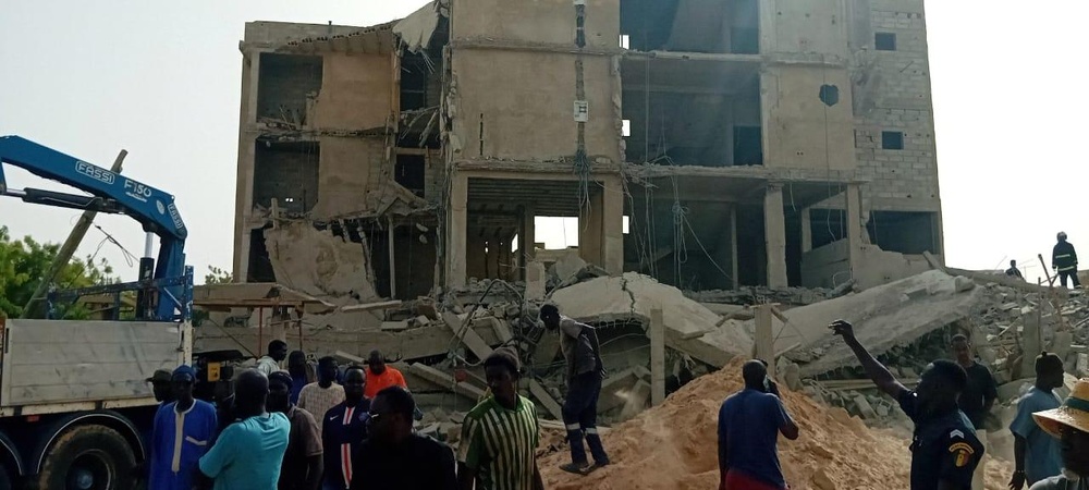 Drame à Touba : l’effondrement d’un immeuble en construction fait 9 morts et plusieurs blessés Drame à Touba : l’effondrement d’un immeuble en construction fait 9 morts et plusieurs blessés