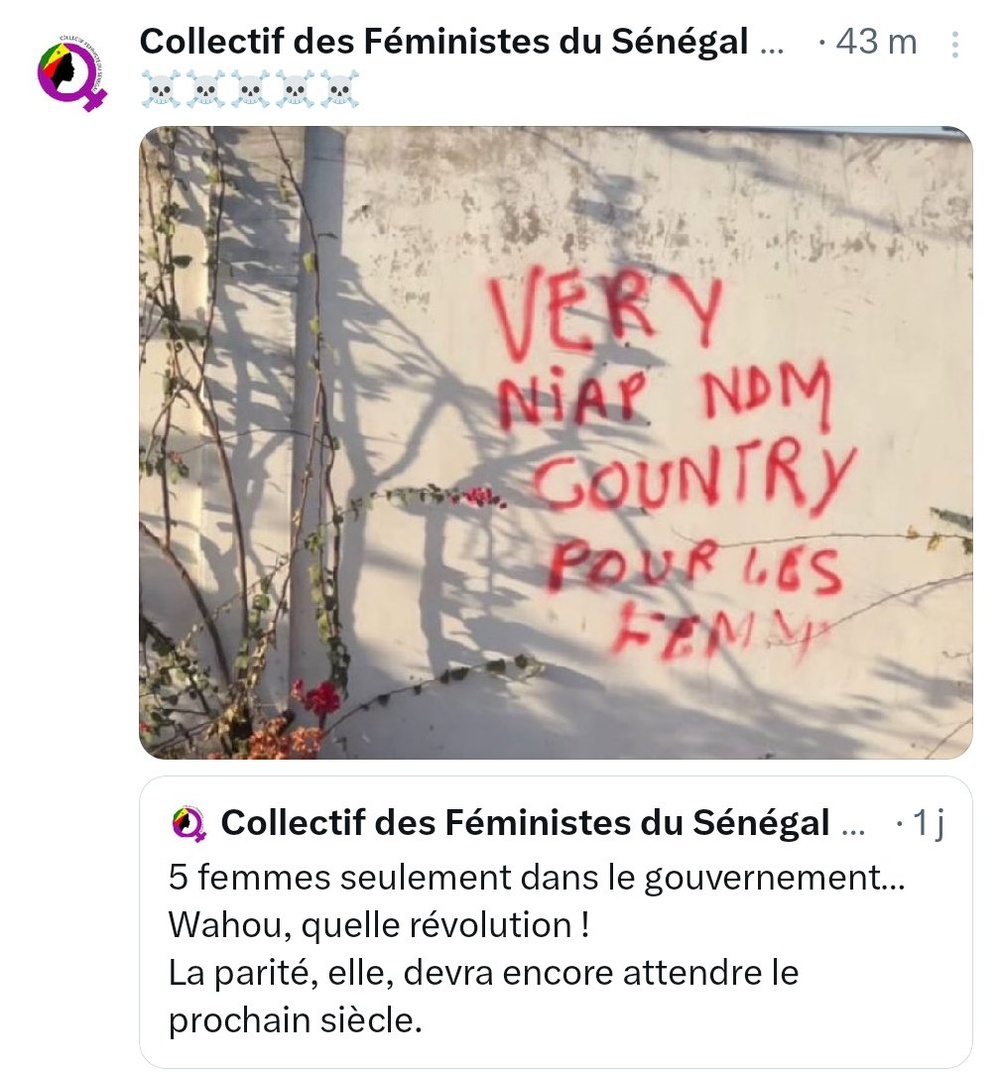 Nouveau gouvernement : le coup de colère du Collectif des féministes contre l’absence de parité