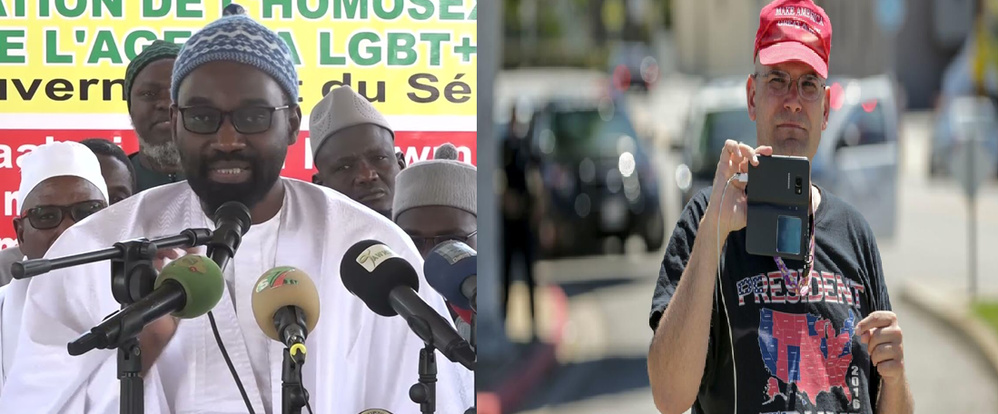 Ababacar Mboup de And Saam Jikoo yi et Arthur Schaper de MassResistance Ababacar Mboup de And Saam Jikoo yi et Arthur Schaper de MassResistance