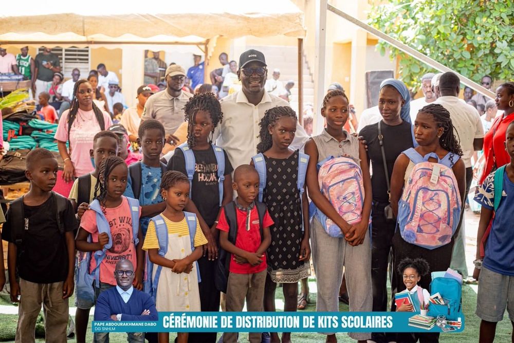 ​Mbour, Sénégal – Une rentrée scolaire placée sous le signe de la solidarité et du souvenir.