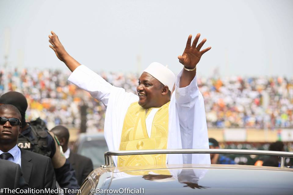 Les images de la cérémonie d'investiture du président Adama Barrow