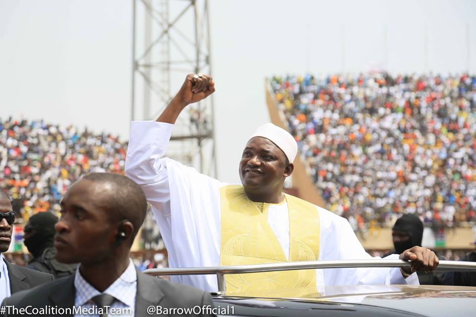 Les images de la cérémonie d'investiture du président Adama Barrow