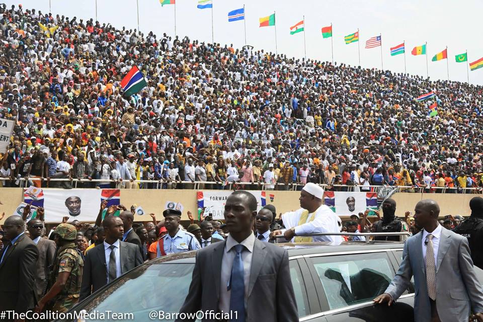 Les images de la cérémonie d'investiture du président Adama Barrow