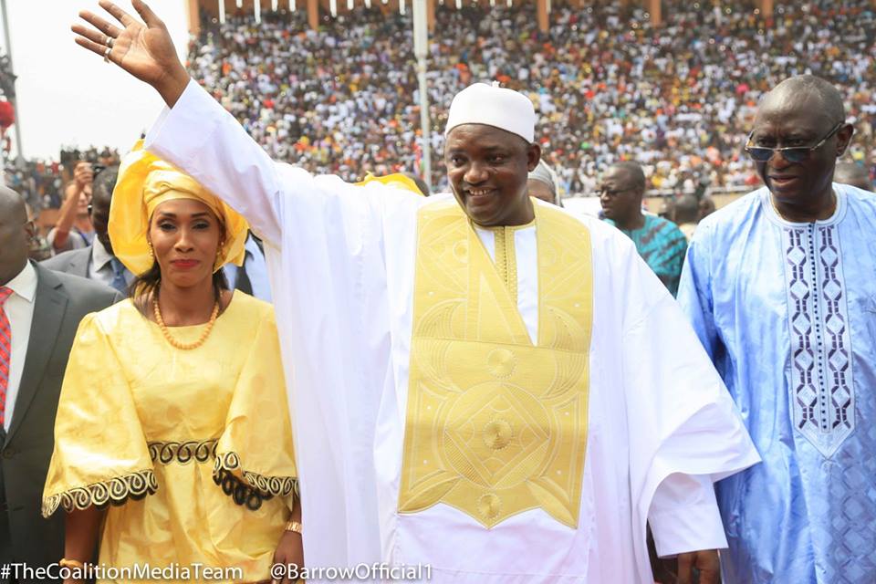 Les images de la cérémonie d'investiture du président Adama Barrow