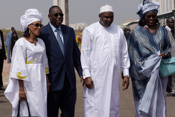 Adama Barrow est arrivé à Dakar