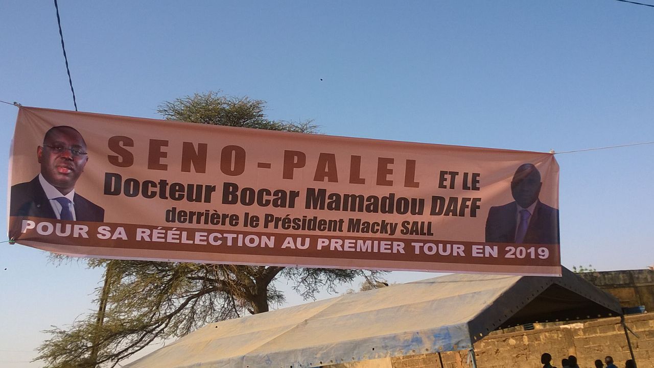Visite du président Macky Sall: liesse populaire à Séno-Palel avec le Dr Daff