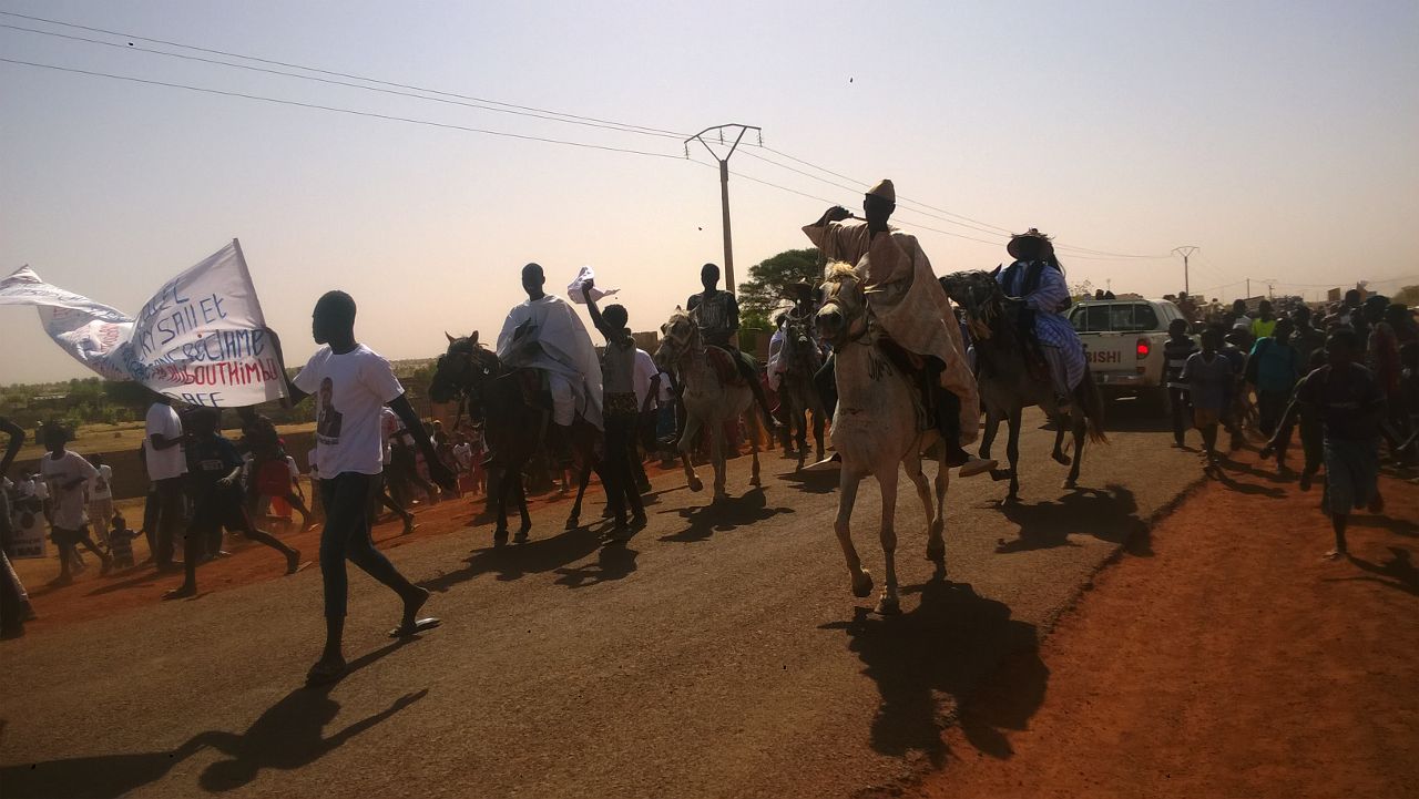 Visite du président Macky Sall: liesse populaire à Séno-Palel avec le Dr Daff