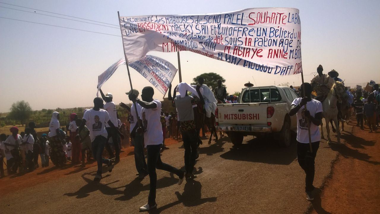 Visite du président Macky Sall: liesse populaire à Séno-Palel avec le Dr Daff