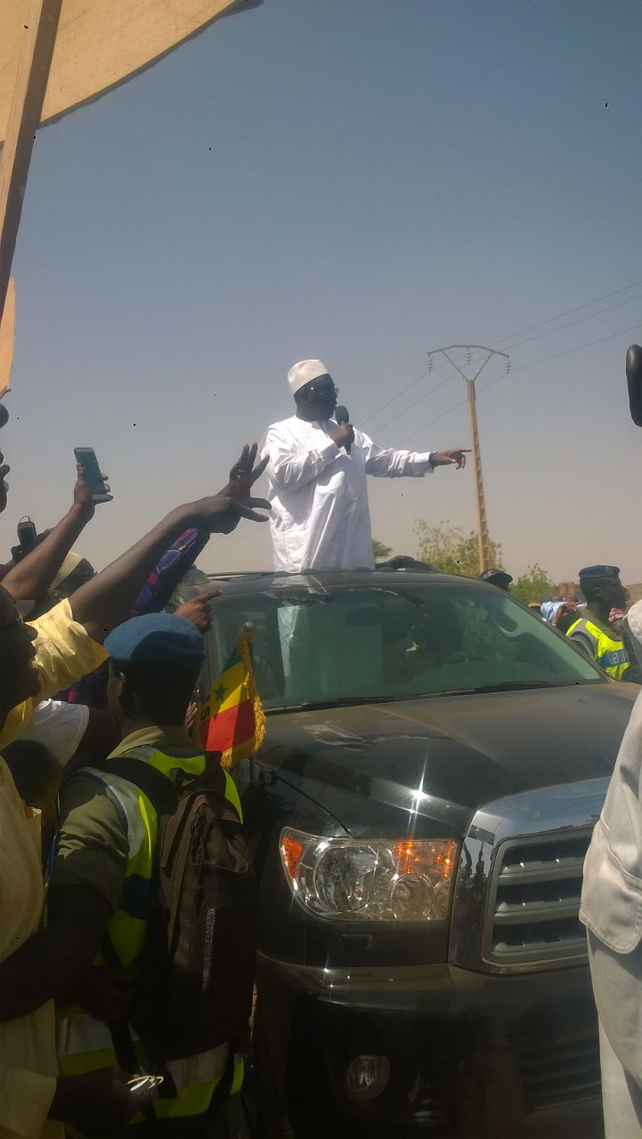 Visite du président Macky Sall: liesse populaire à Séno-Palel avec le Dr Daff