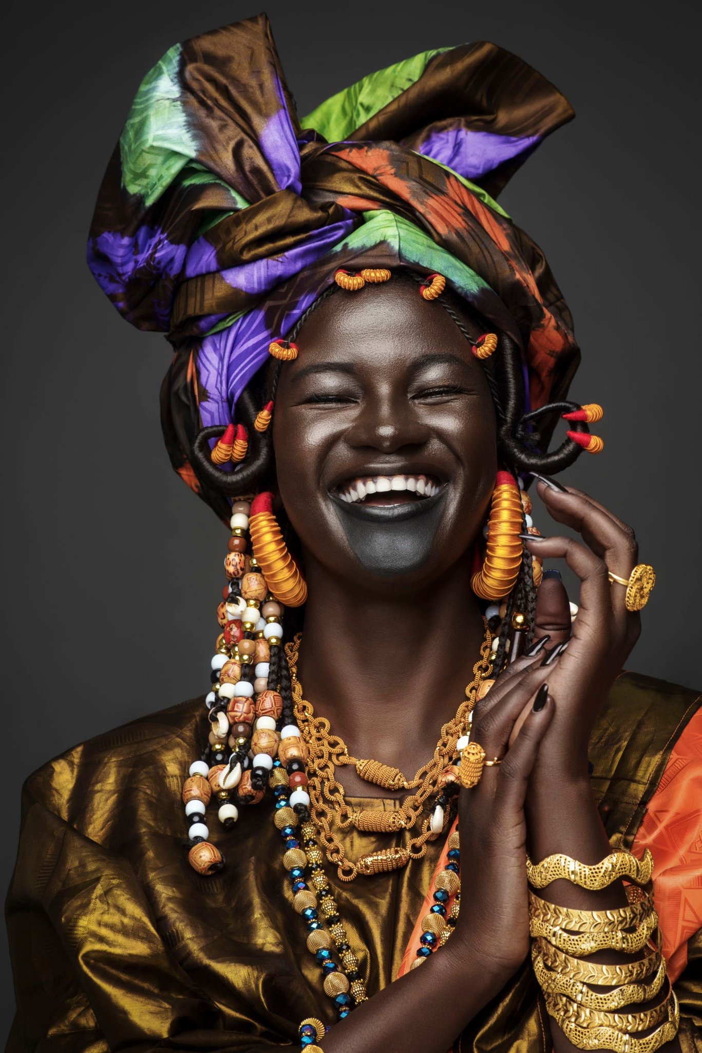 Khoudia Diop sublime en mode "thiossane"