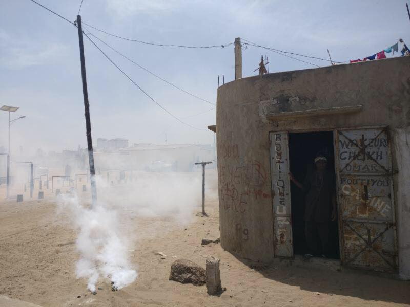 Images exclusives à Djiddah Thiaroye Kaw: Plusieurs jeunes du Grand Parti arrêtés