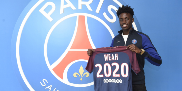 Football : le fils de George Weah signe son premier contrat professionnel au PSG