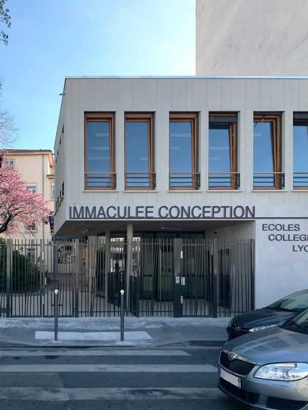 Les élèves de l’Ecole Immaculée Conception dans le désarroi