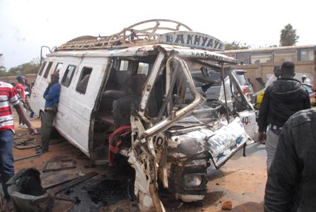 Accidents de la route: 282 morts en moins de 8 mois