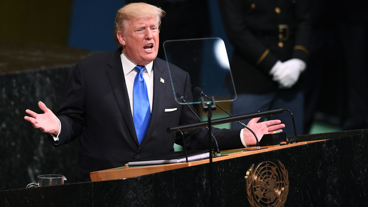 A la tribune de l’ONU, Trump promet de faire passer « l’Amérique d’abord »