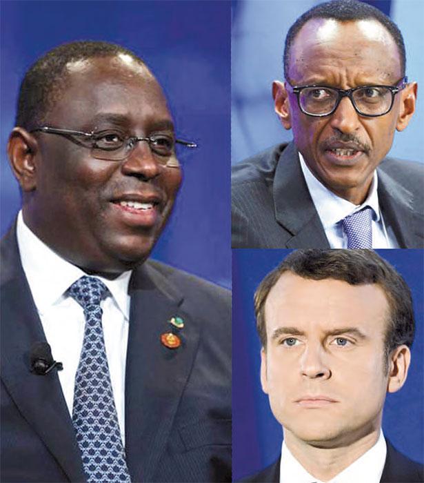 Médiation: Macky Sall joue les bons offices entre Kagamé et Macron