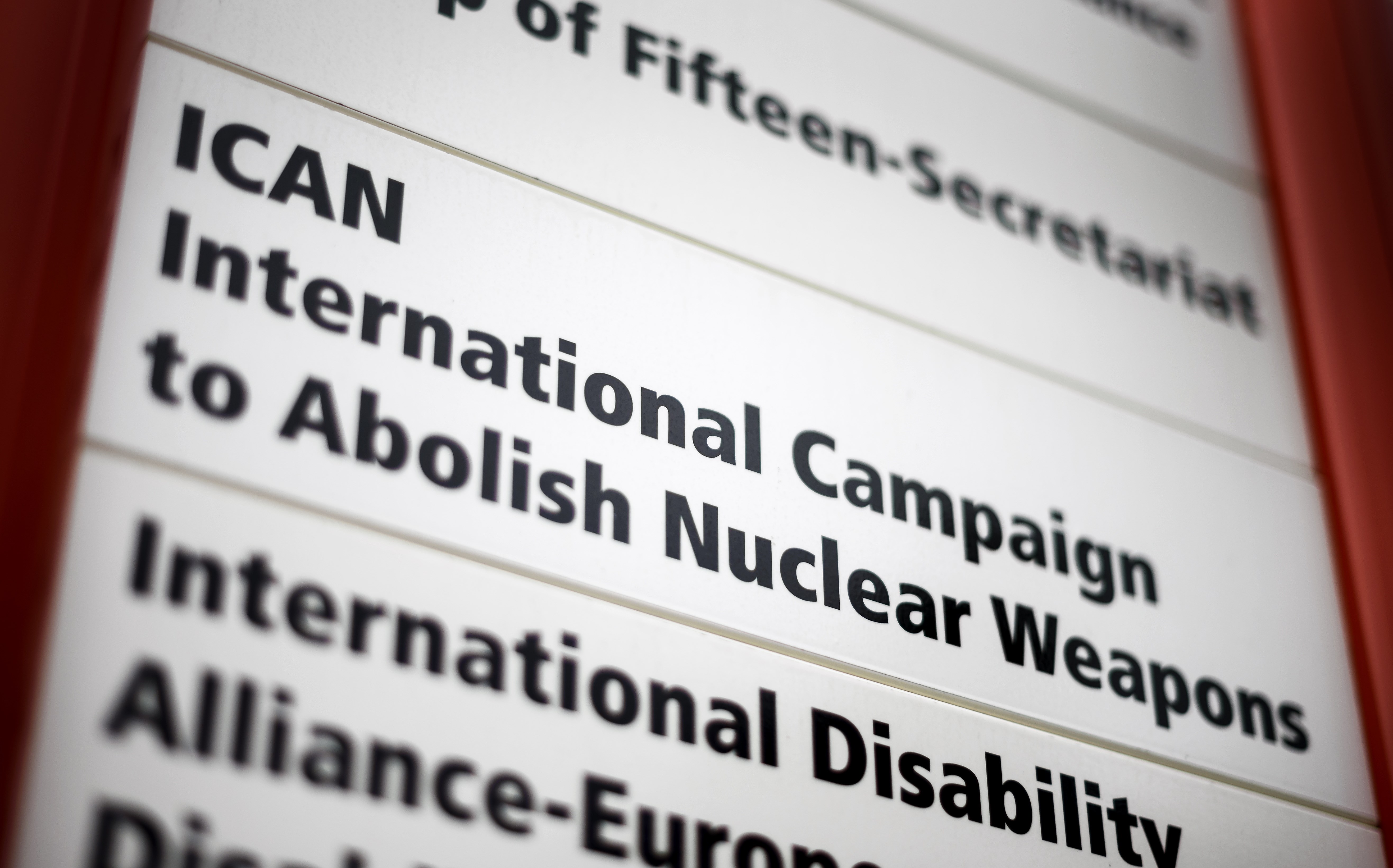 ​Le prix Nobel attribué à l’ICAN