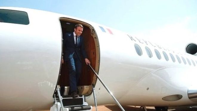 Emmanuel Macron effectue sa première tournée africaine, ce lundi