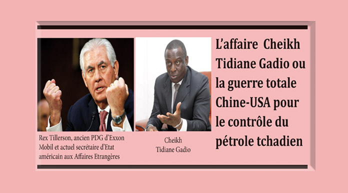 Rex Tiller, ancien PDG d’Exxon Mobil, aujourd’hui tout puissant Secrétaire d’Etat américain aux Affaires Étrangères, est une personnalité politique exposée sur l’affaire Gadio.