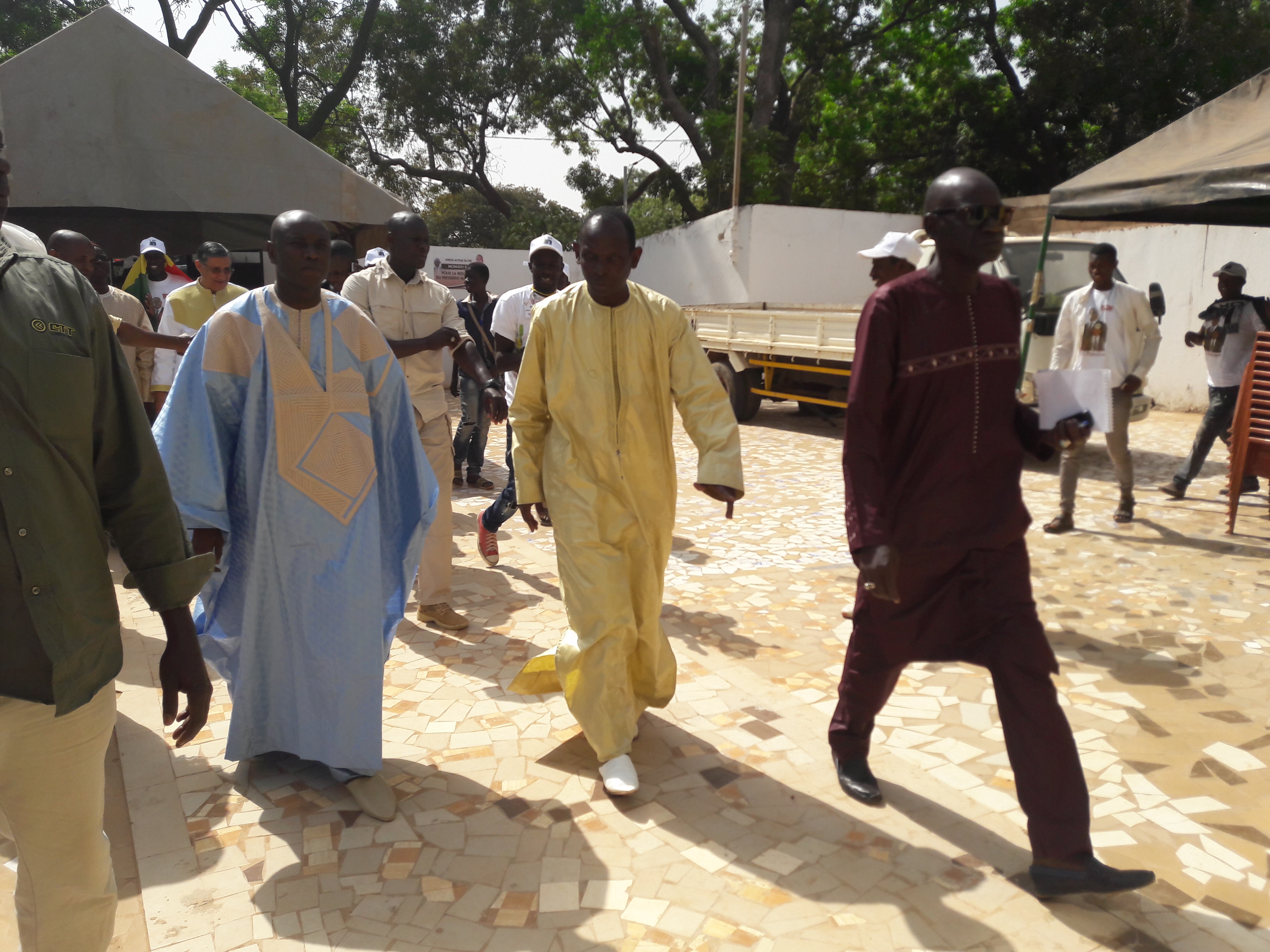 Le DG de l'Aprosi, Momath Ba, a mobilisé ses militants pour la visite de Macky Sall à Nioro