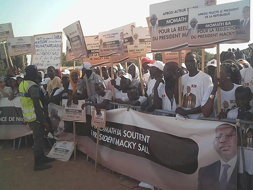 Le DG de l'Aprosi, Momath Ba, a mobilisé ses militants pour la visite de Macky Sall à Nioro