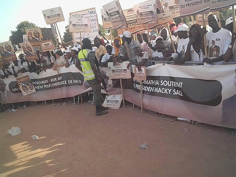 Le DG de l'Aprosi, Momath Ba, a mobilisé ses militants pour la visite de Macky Sall à Nioro