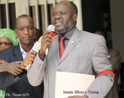 Imam Mbaye Niang et le MRDS parrainent  Ousmane Sonko