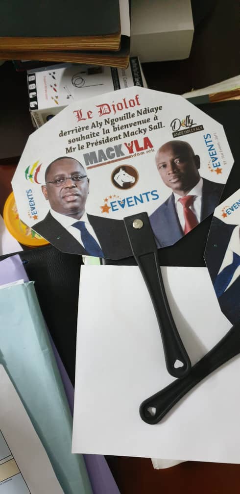 Gaye wilane, l'épouse de Aly Ngouille Ndiaye, en compagnie du président Macky Sall