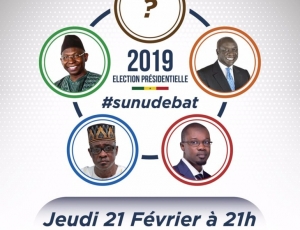 Les quatre candidats de l'opposition débattront le 21 février à 21h à la 2STV 