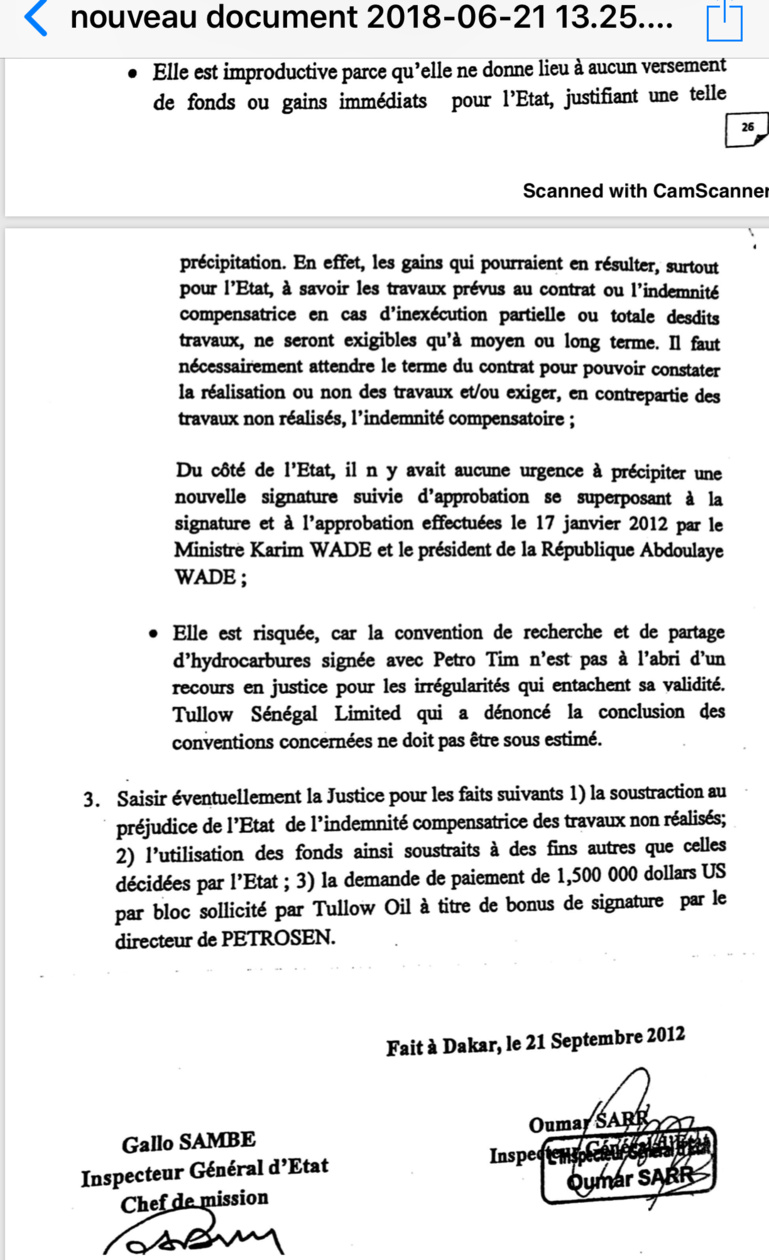 EXCLUSIF ! Les conclusions du rapport accablant de l’IGE qui enfoncent Aly Ngouille Ndiaye et démentent El Hadj Kassé