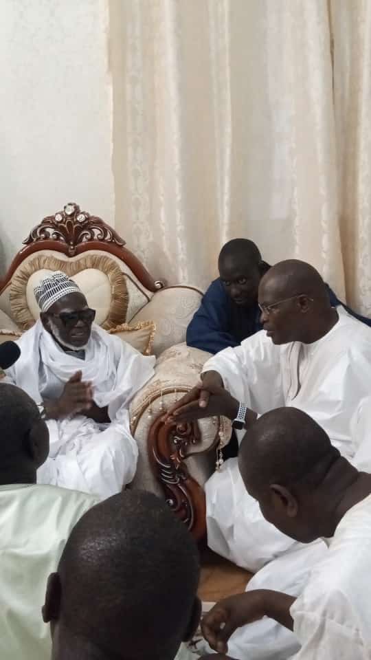 Khalifa Ababacar Sall à Touba : «Nous  rendons grâce à Serigne Touba pour tout ce qu'il a fait pour l'Islam»